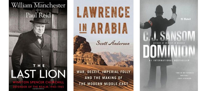 Three book covers